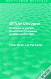Official Discourse (Routledge Revivals)