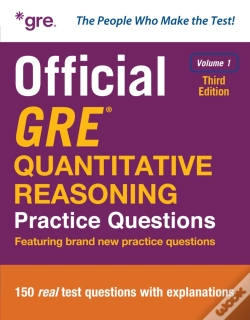 Capa do artigo Official Gre Quantitative Reasoning Practice Questions, Third Edition, Volume 1