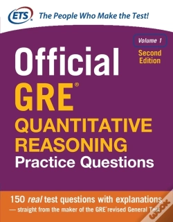 Capa do artigo Official Gre Quantitative Reasoning Practice Questions, Volume 1, Second Edition