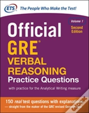 Capa do artigo Official Gre Verbal Reasoning Practice Questions, Second Edition, Volume 1