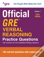 Capa do artigo Official Gre Verbal Reasoning Practice Questions, Third Edition, Volume 1