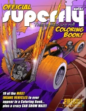 Official Superfly Autos Coloring Book