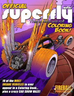 Capa do artigo Official Superfly Autos Coloring Book