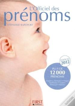 Capa do artigo Officiel Des Prenoms 2012