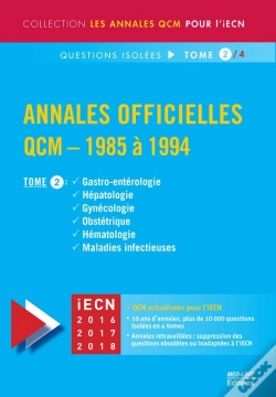 Capa do artigo Officielles Annales Qcm (Édition1985/1994)