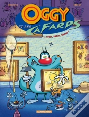 Capa do artigo Oggy Et Les Cafards Tome 1 : Plouf, Prouf, Vrooo !