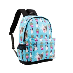 Capa do artigo Oh My Pop! Angry Cat Mochila HS 1.3, Turquesa