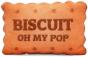 Oh My Pop! Biscuit Almofada (Grande), Bege - Preview