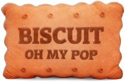 Capa do artigo Oh My Pop! Biscuit Almofada (Grande), Bege
