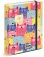 Oh My Pop! Cats Pasta de 4 Anéis Papel Quadriculado, Multicolorido - Preview