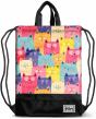 Oh My Pop! Cats Saco de Piscina Storm com Alças, Multicolorido - Preview
