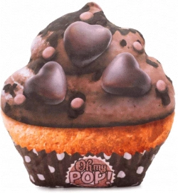 Capa do artigo Oh My Pop! Cupcake Almofada (Grande), Marrom
