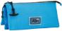 Oh My Pop! Cyan Neon Estojo Triplo Mesh, Azul - Preview