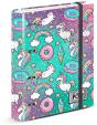 Oh My Pop! Dream Pasta de 4 Anéis Papel Quadriculado, Multicolorido - Preview
