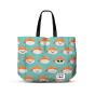 Oh My Pop! Nigiri Saco de Compras Shopping FAN Horizontal, Turquesa - Preview