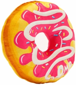 Capa do artigo Oh My Pop! Popnut Almofada Ring (Grande), Rosa