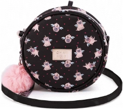Capa do artigo Oh My Pop! Pug Bolsa Redonda, Preta