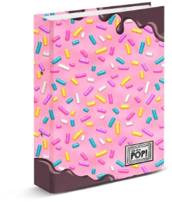 Capa do artigo Oh My Pop! Sprinkles Pasta de 4 Anéis, Rosa