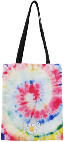 Capa do artigo Oh My Pop! Tie Dye Bolsa de la Compra Shopping Bag, Multicolorido