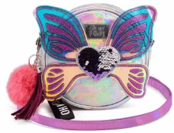 Capa do artigo Oh My Pop! Wings Round Bag, Silver