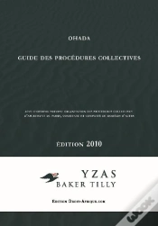 Capa do artigo Ohada ; Guide Des Procédures Collectives (Édition 2010)