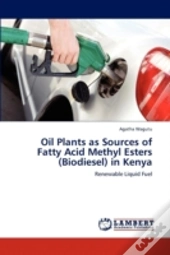Oil Plants As Sources Of Fatty Acid Meth