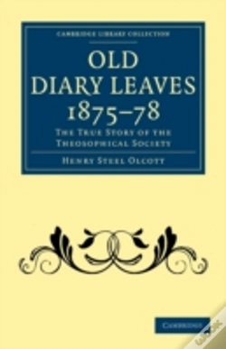 Capa do artigo Old Diary Leaves 1875â€“8