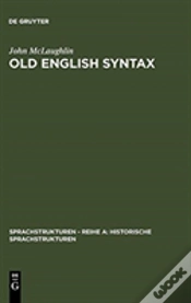 Capa do artigo Old English Syntax