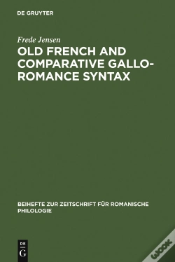 Capa do artigo Old French And Comparative Gallo-Romance Syntax