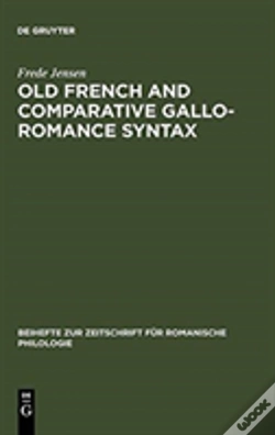 Capa do artigo Old French And Comparative Gallo-Romance Syntax