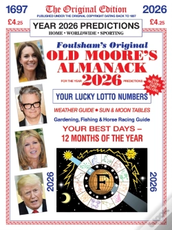 Capa do artigo Old Moore'S Almanack 2026