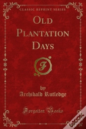 Capa do artigo Old Plantation Days