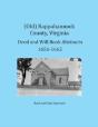 (Old) Rappahannock County, Virginia Deed And Will Book Abstracts 1656-1662 - Preview