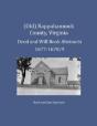 (Old) Rappahannock County, Virginia Deed And Will Book Abstracts 1677-1678/9 - Preview