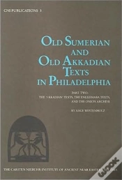 Capa do artigo Old Sumerian & Old Akkadian Texts In Philadelphia Ii
