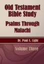 Old Testament Bible Study, Psalms Through Malachi - Preview