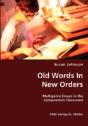 Old Words In New Orders - Preview