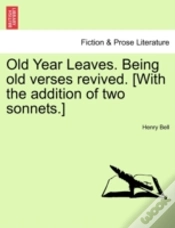 Capa do artigo Old Year Leaves. Being Old Verses Revive