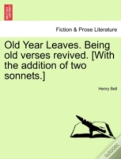 Capa do artigo Old Year Leaves. Being Old Verses Revive
