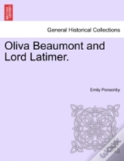 Capa do artigo Oliva Beaumont And Lord Latimer.