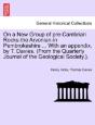 On A New Group Of Pre-Cambrian Rocks-The - Preview