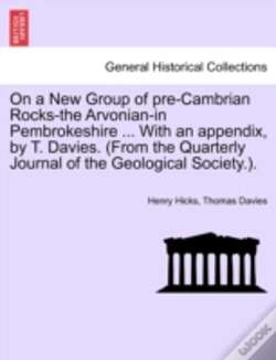 Capa do artigo On A New Group Of Pre-Cambrian Rocks-The