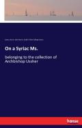 On A Syriac Ms.