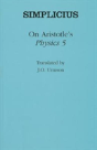 On Aristotle'S "On Physics 5" - Preview
