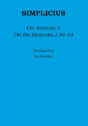 On Aristotle'S "On The Heavens 2.10â€“14" - Preview