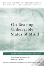 Capa do artigo On Bearing Unbearable States Of Mind