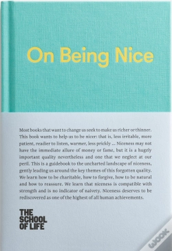 Capa do artigo On Being Nice