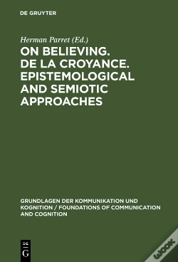 Capa do artigo On Believing. De La Croyance. Epistemological And Semiotic Approaches