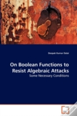Capa do artigo On Boolean Functions To Resist Algebraic