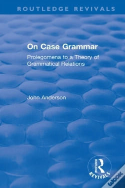 Capa do artigo On Case Grammar